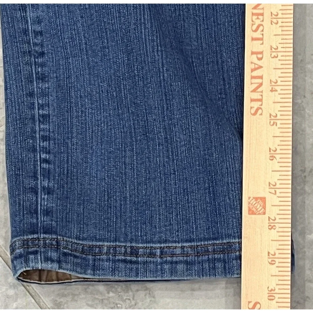 Duluth Trading Co. Ballroom Double Flex Jeans Blue Stretch Denim Men's 36x30 - Picture 6 of 10